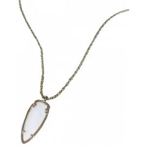 Kendra Scott‎ SHAYLEE Mother Of Pearl Goldplated 28” Necklace